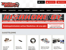 Tablet Screenshot of kartingshop.fi
